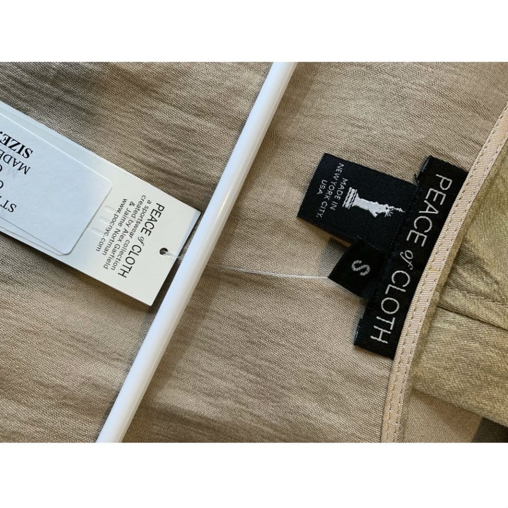 New Peace Of Cloth Celeste Open Front Jacket Small S - Picture 10 of 11